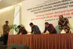 Rakor PAUD dan Dikmas di Makassar
