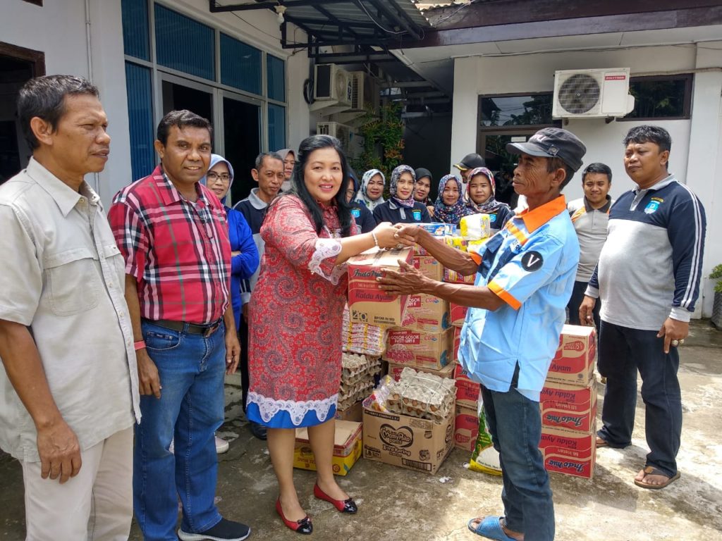 PD Parkir Makassar Bantu Jukir Korban Bencana