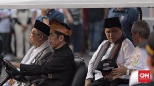 Survei: Dukungan Pemilih Muslim ke Jokowi Turun