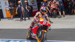 Rossi dan Marquez Nyaris Tabrakan di MotoGP Argentina