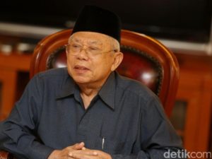 Didesak Mundur dari Cawapres, Ma’ruf Amin Sebut MUI Sorong Ngawur