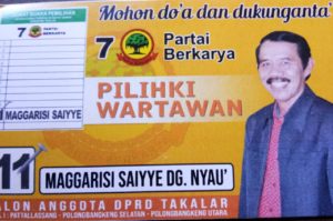 Partai Berkarya Optimistis Rebut 4 Kursi di DPRD Takalar, Ini Strateginya