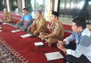 Rapat Persiapan Reuni Akbar SMA Negeri 1 Bulukumba di Masjid ICDT