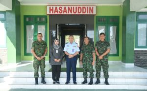 Kasrem 142/Tatag Letkol Imran Terima Kunjungan Tim Aju Lemhanas