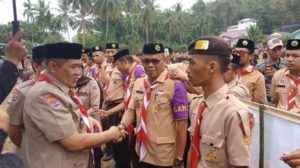 Bupati Bulukumba AM Sukri Sappewali Lantik Bupati Perkemahan di Bontotiro