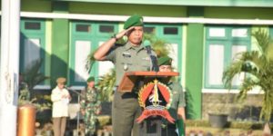 Kasrem Irup Upacara Bendera Makorem 142/Tatag