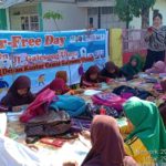 Forum Anak Galesong Utara atau FAGU Takalar inisiasi CFD (Car Free Day) di depan Kantor Camat Galesong Utara