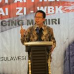 Sekretaris Deputi KemenPAN-RB, Didid Noordiantmoko, melakukan evaluasi Zona Integritas WBK BP-PAUD dan Dikmas Sulsel, Selasa (3/9/2019).