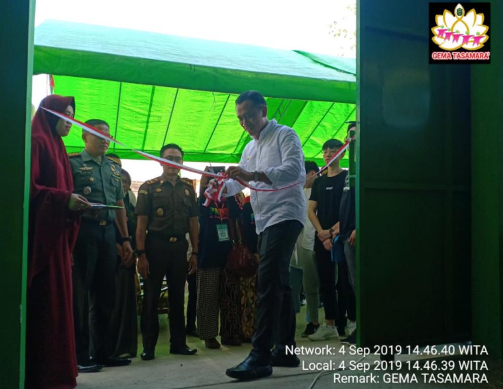 GEMA TASAMARA hadirkan pusat daur ulang dan bank sampah di Desa Tamalate, Kecamatan Galesong Utara, Takalar.