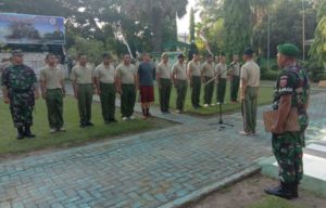 Senam Bersama Keluarga Kodim 1426/ Takalar Tiap Jumat