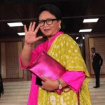 Menlu Retno masih dampingi Presiden Jokowi terima tamu negara, Minggu (20/10/2019), bersama sejumlah menteri Kabinet Kerja Jokowi-Jusuf Kalla