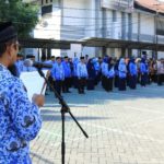 Keluarga besar BP-PAUD dan Dikmas Sulsel peringati Hari Kesaktian Pancasila, Selasa, 1 Oktober 2019 di halalaman upcara instansi tersebut