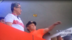 Gubernur Kalteng Lempar Botol di Stadion