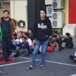 Antisipasi gangguan kamtibmas, Polrestabes Makassar patroli skala besar melibatkan jajaran Polsek se-Kota Makassar, Kamis (28/11/19) malam