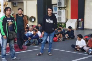 Polrestabes Makassar Patroli Skala Besar