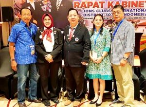LC Makassar Rajawali Hadiri Rapat Kabinet 2 Lions Club Internasional di Bandung