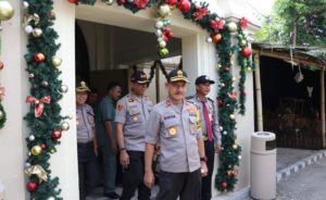 Kapolda Sulsel Pantau Gereja Jelang Natal