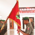 Danrem 142/Tatag lepas Letkol Imran sebagai Kasrem 142/Tatag di Aula Andi Depu Markas Korem 142/Tatag, JMamuju Sulbar, Jum’at (13/12/2019).