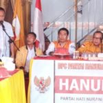 Bakal Calon Bupati Bulukumba, Imran TANTARAYYA paparkan program kesejahteraan petani pada konvensi Partai Hanura di Bulukumba.