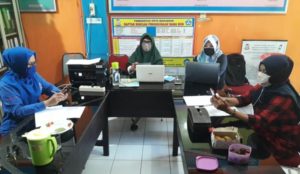 Guru SDN Borong Makassar Ikut Pelatihan HAFECS Class Via Zoom