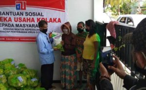 Lawan Covid-19, BUMD Aneka Usaha Kolaka Bantu Wartawan dan LSM