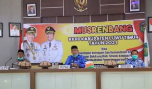 Pemkab Lutim Musrenbang RKPD 2021 Secara Online