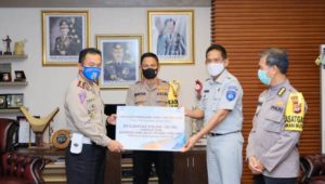 Jasa Raharja Bantu Polda Sulsel