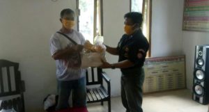 1500 Masker Kain Gratis Untuk Warga Desa Sassa’ Lutra