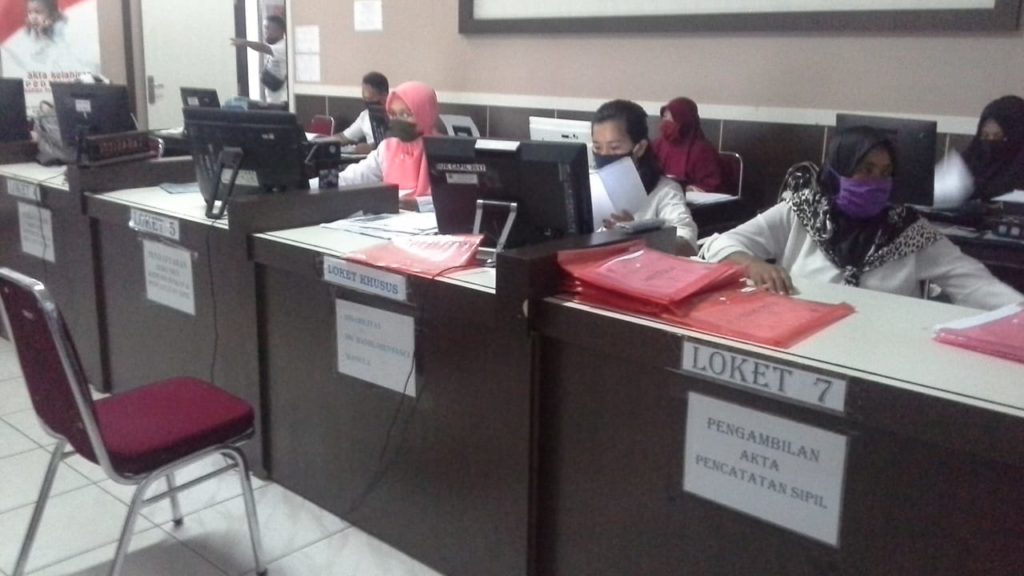Disdukcapil Lutra Perketat Protokol Kesehatan