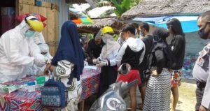 Rapid Test Di Pasar Tarue Lutra, 1 Pedagang Reaktif