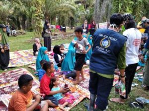 AS-Sunnah Bersinergi Crisis Aid Indonesia Bantu Korban Banjir Masamba Luwu Utara