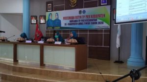 Menuju New Normal, PKK Lutim Rapat Sinkronisasi Program