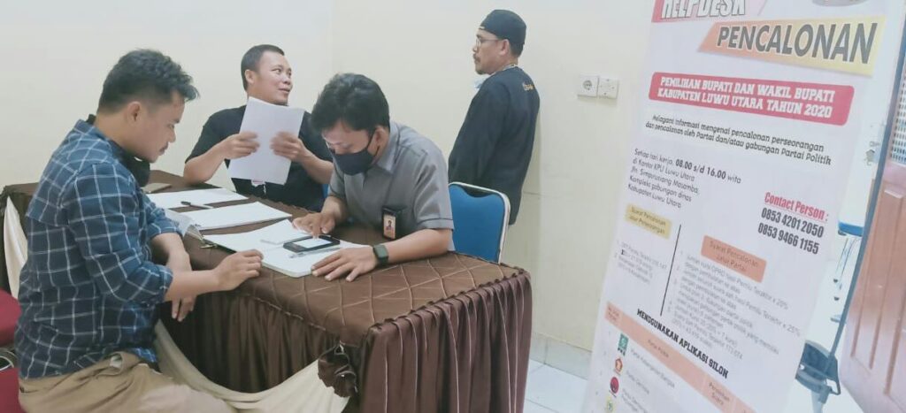 KPU Lutra Buka Help Desk Khusus Pilkada 2020