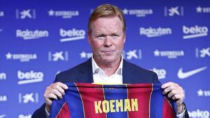 Resmi Latih Barcelona, Koeman Langsung Bahas Messi