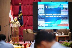 Wagub Sulsel Bicara Reformasi Birokrasi Di Rakor Pengawas Notaris