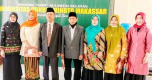 Prof Muh Asdar Lantik 4 WR Universitas Cokroaminoto Makassar