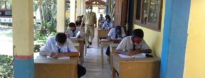 Sekolah Tatap Muka Di Sabbang Ikuti Protokol Kesehatan Covid-19