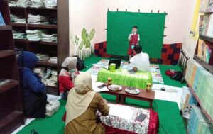 Isi Bulan Bahasa Dan Sastra, SDN Borong Gelar Lomba Bercerita