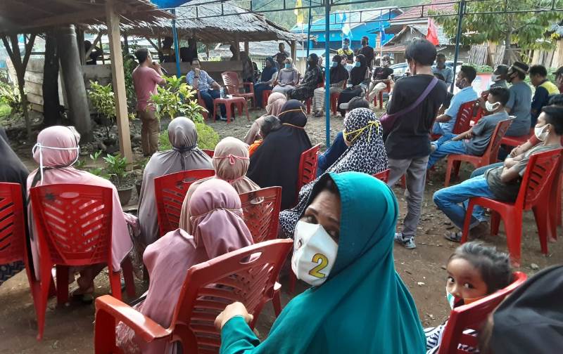 Calon Wabup Lutra Suaib Mansur Kampanye Dialogis Di Desa Dandang