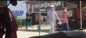 Kadis Pendidikan Lutim Bersama Kepsek Datangi Posko Paslon Petahana?