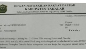 DPRD Desak Bupati Sertakan Dokumen Penunjang RAPBD Takalar, 5 Fraksi Surati Ketuanya