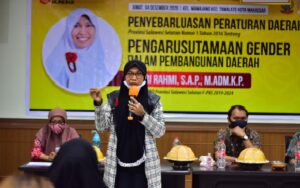 Sri Rahmi Sosialisasikan Pengarusutamaan Gender