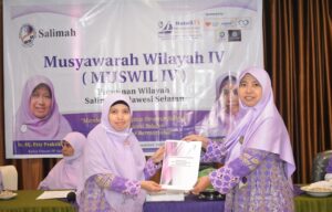 Aisyah Ilyas Kembali Pimpin PW Salimah Sulsel