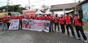 20 Personel PMI Lutra Emban Misi Kemanusiaan Di Sulbar