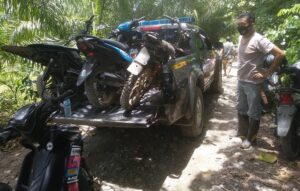 Gerebak Judi Sabung Ayam Di Salassa, Polsek Baebunta Lutra Amankan 14 Motor