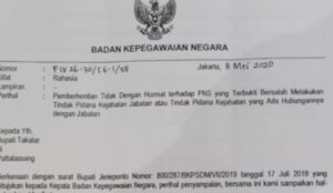 Bupati Takalar Abaikan Surat BKN Terkait Pemberhentian ASN Bermasalah