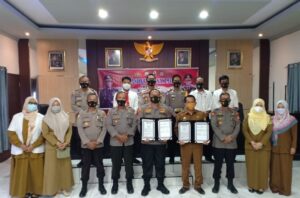 Kapolres Dan RSUD Sinjai Dukung Program 100 Hari Kapolri