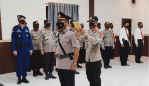 Kapolres Sinjai Pimpin Upacara Pengangkatan Jabatan Kasat Reskrim