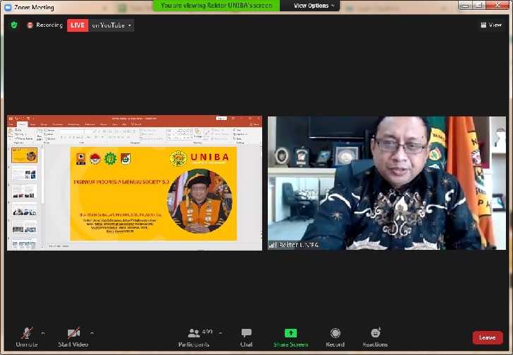 PII Dan Forum Rektor PII Sukses Gelar Webinar