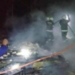 Gegara rokok rumah di Palopo terbakar hingga ludes dilalap api, Jumat (16/4/2021) sekira pukul 00.30 Wita.